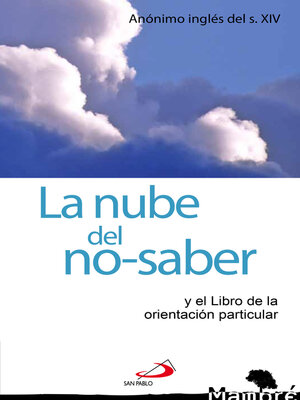 cover image of La nube del no-saber